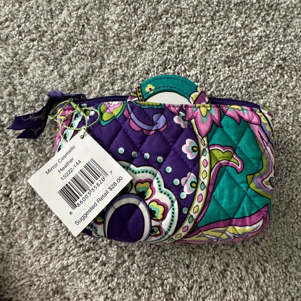 Vera Bradley Mirror Cosmetic (Heather)
